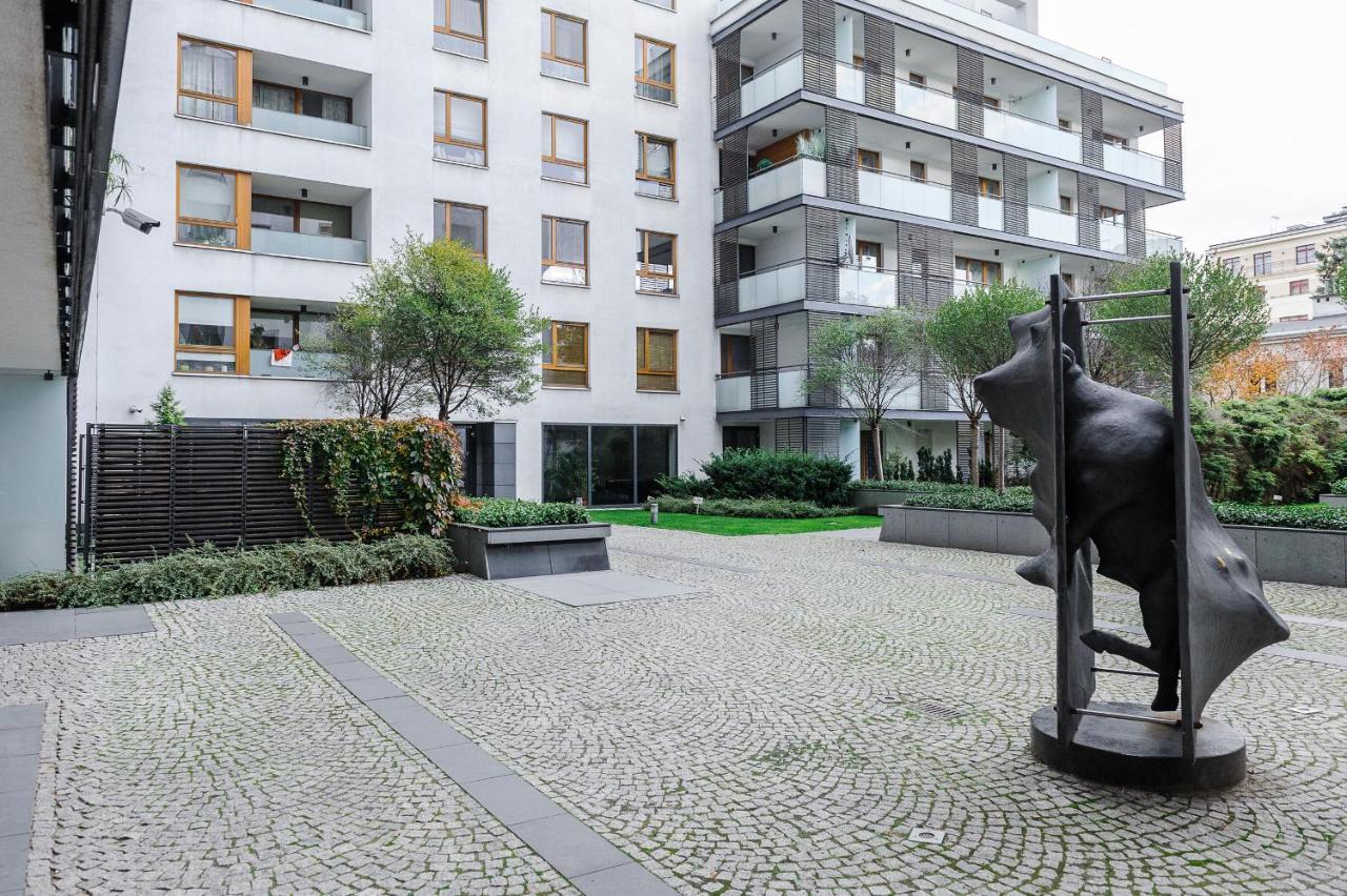 Lumina Apart With A Large Balcony Near Presidential Palace And River Warschau Exterior foto