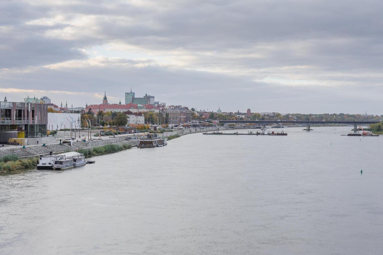Lumina Apart With A Large Balcony Near Presidential Palace And River Warschau Exterior foto