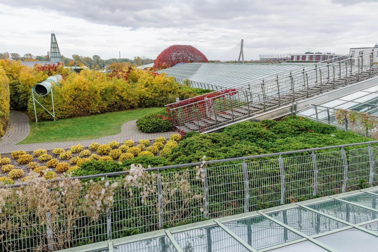 Lumina Apart With A Large Balcony Near Presidential Palace And River Warschau Exterior foto