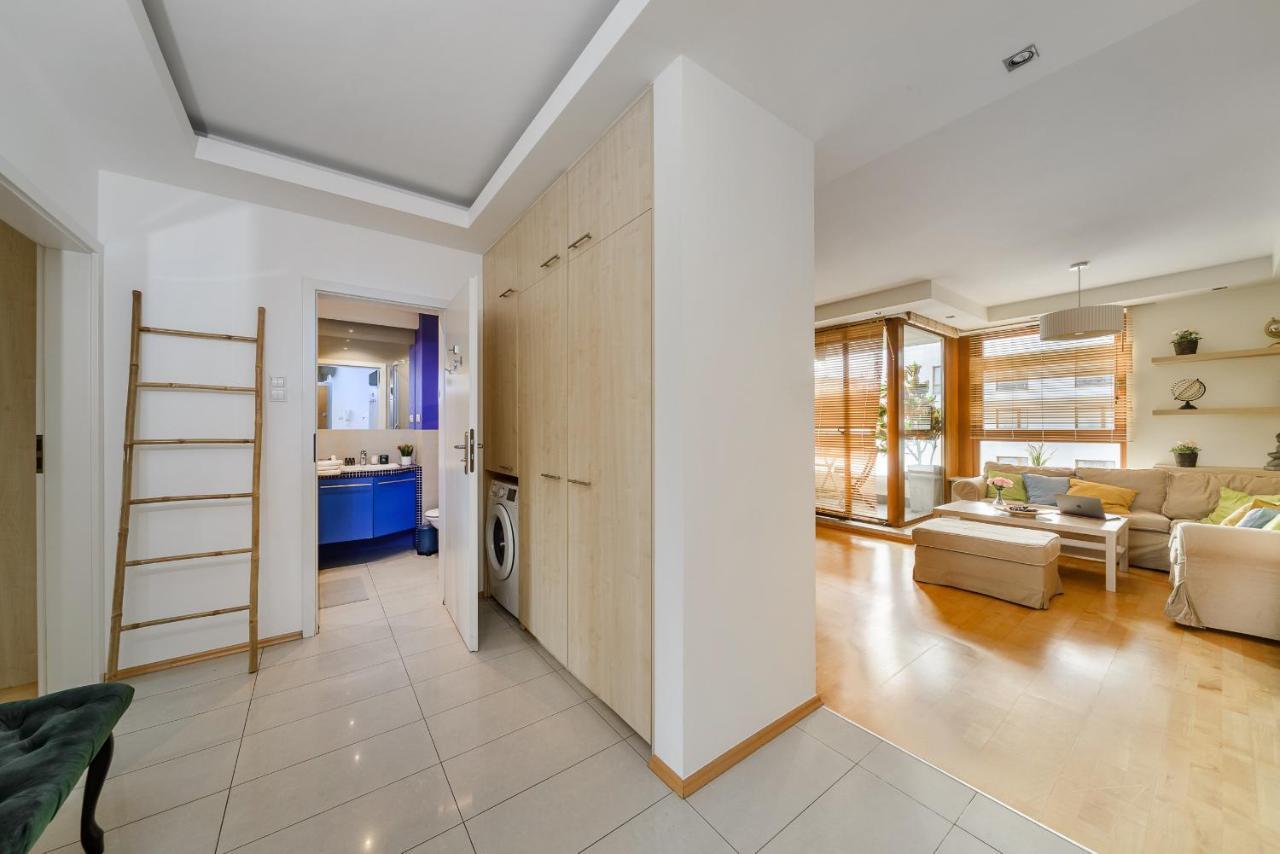 Lumina Apart With A Large Balcony Near Presidential Palace And River Warschau Exterior foto